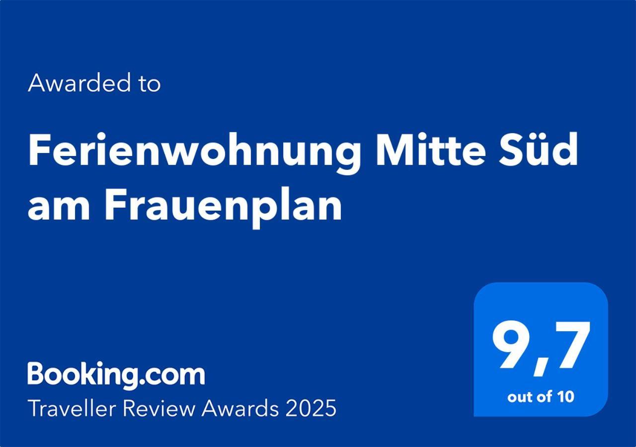 Ferienwohnung Mitte Sued Am Frauenplan Eisenach Eksteriør bilde